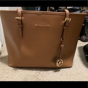 Michael Kors saddle Brown Bag